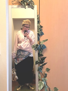 「アイテム（ファッション雑貨）」を使った、えちご屋さん（レディース・168cm・40代）の秋コーディネート