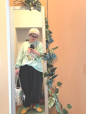 「アイテム（バッグ）」を使った、えちご屋さん（レディース・168cm・40代）の秋コーディネート