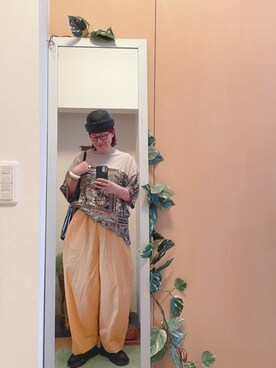 「accommode」｜「アイテム（アクセサリー）」を使った、えちご屋さん（レディース・168cm）の夏コーディネート