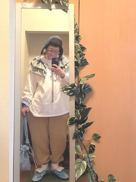 「アイテム（帽子）」を使った、えちご屋さん（レディース・168cm・40代）の秋コーディネート