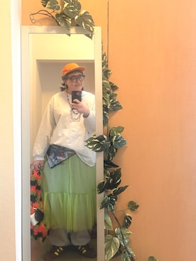 「arth（アース）のアイテム」を使った、えちご屋さん（レディース・168cm）の春コーディネート