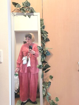 「イヤマフ」｜えちご屋さん（レディース・168cm）の冬コーディネート