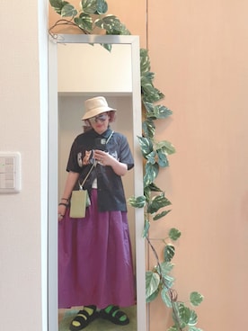 「goslowcaravan」｜えちご屋さん（レディース・168cm）の春コーディネート
