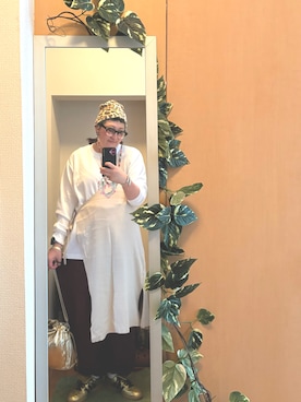 「アイテム（ショルダーバッグ）」を使った、えちご屋さん（レディース・168cm・40代）の秋コーディネート