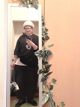 「アイテム（トップス）」を使った、えちご屋さん（レディース・168cm・40代）の冬コーディネート