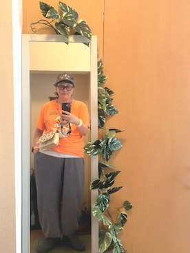 「Casselini（キャセリーニ）のアイテム」を使った、えちご屋さん（レディース・168cm）の秋コーディネート