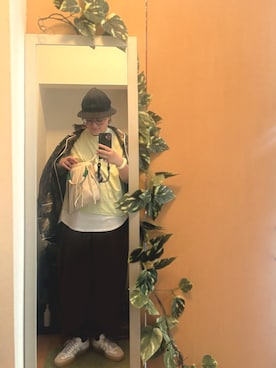 「LE VERNIS（ル・ベルニ）のアイテム」を使った、えちご屋さん（レディース・168cm）の秋コーディネート