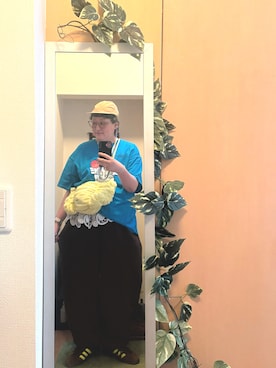 「Casselini（キャセリーニ）のアイテム」を使った、えちご屋さん（レディース・168cm）の春コーディネート