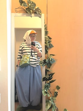 「arth（アース）のアイテム」を使った、えちご屋さん（レディース・168cm）の夏コーディネート
