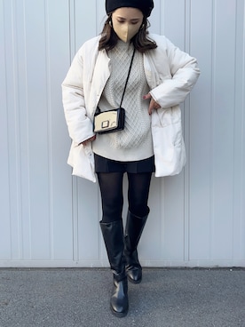 NANAさん（レディース・162cm）の冬コーディネート