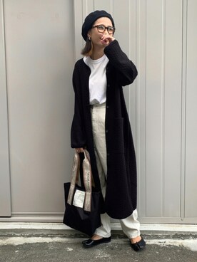 「SENSE OF PLACE by URBAN RESEARCH（センスオブプレイスバイアーバンリサーチ）のアイテム（その他アウター）」を使った、NANAさん（レディース・162cm）の秋コーディネート