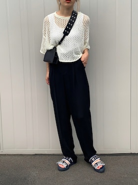 NANAさん（レディース・162cm）の夏コーディネート