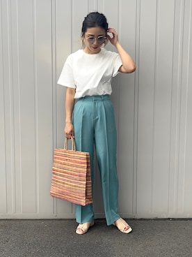 NANAさん（レディース・162cm）の夏コーディネート