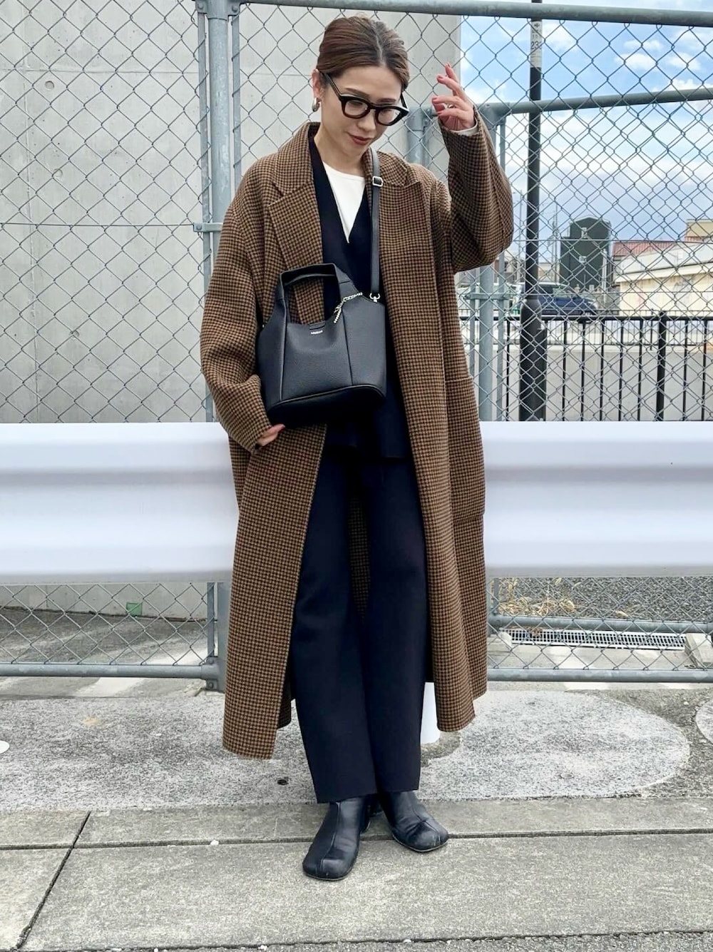 TODAYFUL（トゥデイフル）の「オーバーチェックコート（チェスター