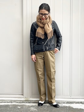 NANAさん（レディース・162cm）の冬コーディネート