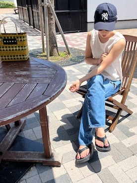 NANAさん（レディース・162cm）の夏コーディネート