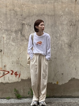 「990v3」｜Belle.Jaoさん（レディース・160cm）の夏コーディネート