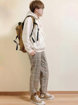 まひ。さん（メンズ・162cm）の秋コーディネート