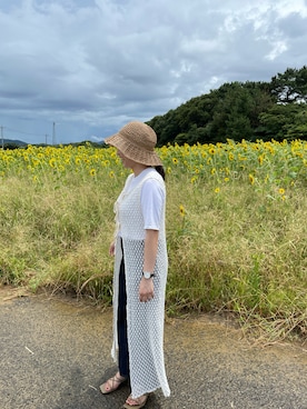 「SLOBE IENA」｜naomi!さん（レディース・154cm）の夏コーディネート