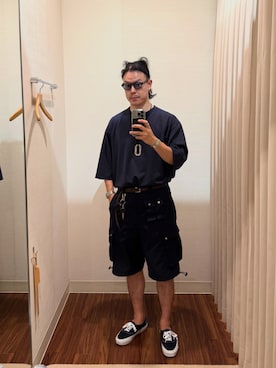 「アイテム（アクセサリー）」を使った、Kazuyaさん（メンズ・181cm・30代）の夏コーディネート