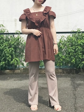 まるまるこ【低身長 /骨スト/韓国】さんのコーディネート