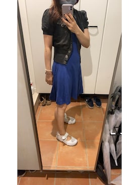「ナイキエアリフト」｜Youmiさん（レディース・153cm）の夏コーディネート