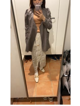 「出社コーデ」｜Youmiさん（レディース・153cm）の夏コーディネート