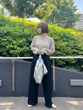 Riさん（レディース・154cm）の春コーディネート