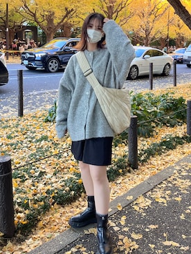 Riさん（レディース・154cm）の冬コーディネート