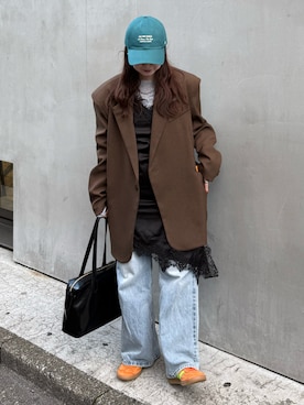 Riさん（レディース・155cm）の春コーディネート