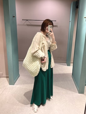 Riさん（レディース・154cm）の春コーディネート