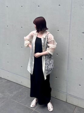 Riさん（レディース・154cm）の夏コーディネート