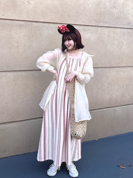 Riさん（レディース・154cm）の夏コーディネート