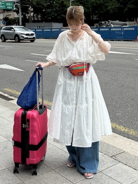 Riさん(レディース・155cm)の夏コーディネート