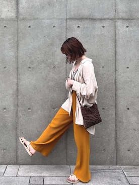 Riさん（レディース・154cm）の夏コーディネート