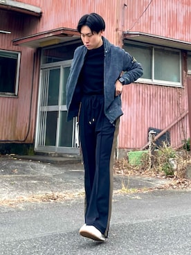 「FACETASM」｜グリ3さん（メンズ・166cm）の冬コーディネート