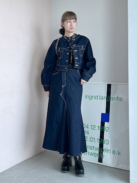 「アイテム（アクセサリー）」を使った、inhhhan®さん（レディース・165cm・40代）の秋コーディネート
