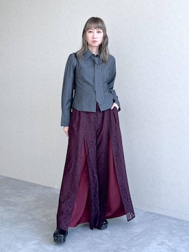 「アイテム（ブーツ）」を使った、inhhhan®さん（レディース・165cm・40代）の夏コーディネート