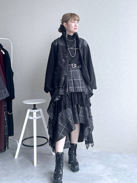 「アイテム（アクセサリー）」を使った、inhhhan®さん（レディース・165cm・40代）の秋コーディネート