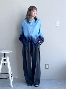 「アイテム（ブーツ、シルバー系）」を使った、inhhhan®さん（レディース・165cm）の秋コーディネート