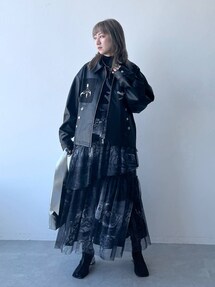 【CHiNPAN×HARE】ティアードスカートHARE HARE（ハレ）の「【CHiNPAN×HARE】ティアードスカート(HARE)（スカート