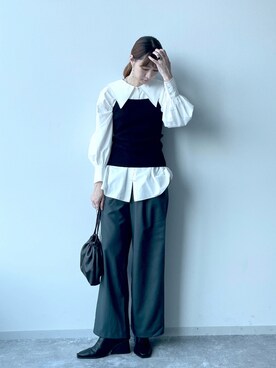 Hare ハレのパンツ グリーン カーキ 緑色系 コーディネート Zozotown