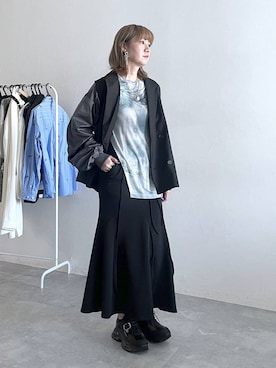 inhhhan®さん（レディース・165cm）の冬コーディネート