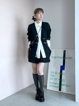「アイテム（財布）」を使った、inhhhan®さん（レディース・165cm）の秋コーディネート