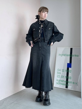 「アイテム（財布）」を使った、inhhhan®さん（レディース・165cm）の秋コーディネート