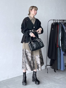 「アイテム（ピアス（両耳用））」を使った、inhhhan®さん（レディース・165cm・40代）の夏コーディネート