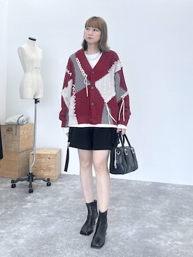 inhhhan®さん(レディース・165cm)の冬コーディネート