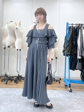 「HARE（ハレ）のアイテム（ワンピース/ドレス）」を使った、inhhhan®さん（レディース・165cm）の春コーディネート