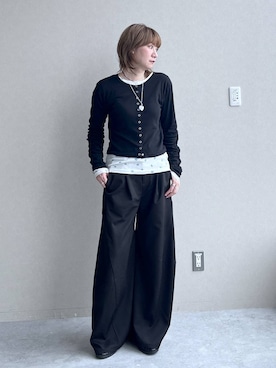 「eL（エル）のアイテム」を使った、inhhhan®さん（レディース・165cm）の春コーディネート