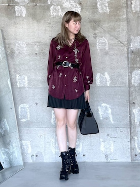 「アイテム（バッグ）」を使った、inhhhan®さん（レディース・165cm・40代）の夏コーディネート